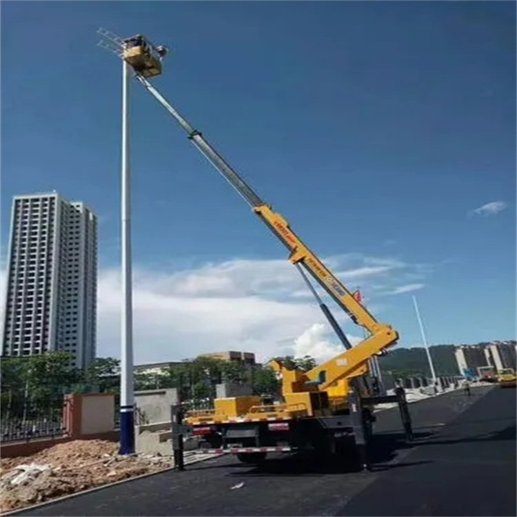 金口河维修路灯的曲臂升降车出租